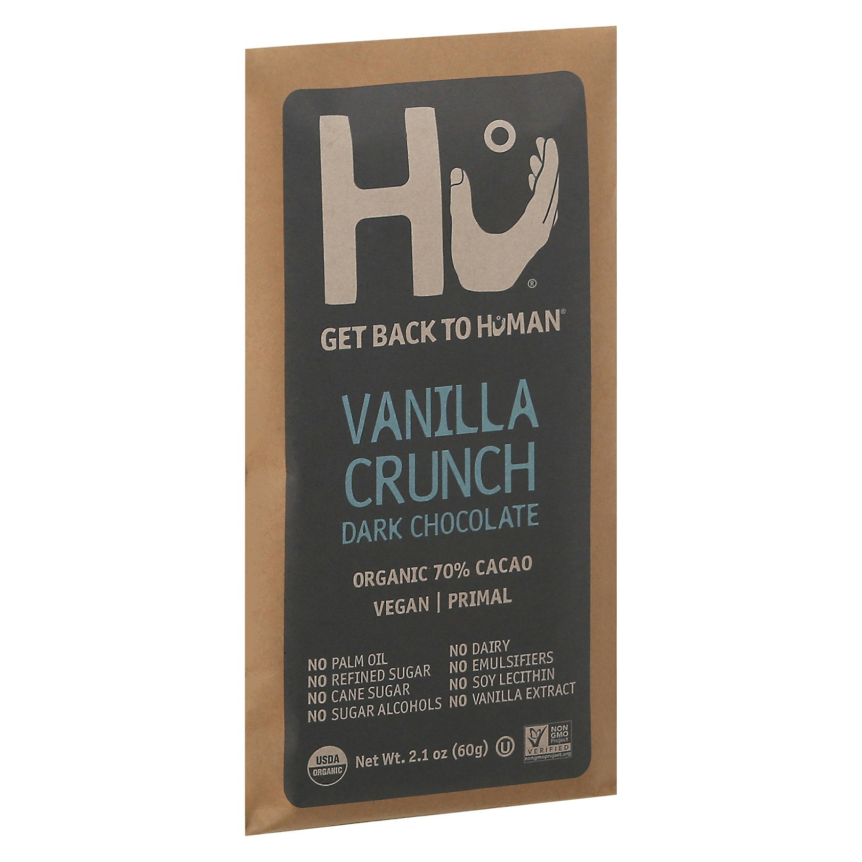 Hu Chocolate Vanilla Quinoa Qrispy 2.1 Oz (Pack of 12)