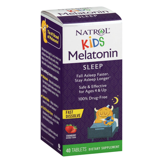 Natrol Melatonin Kids Frosted Disolved 40 Tb Pack of 1