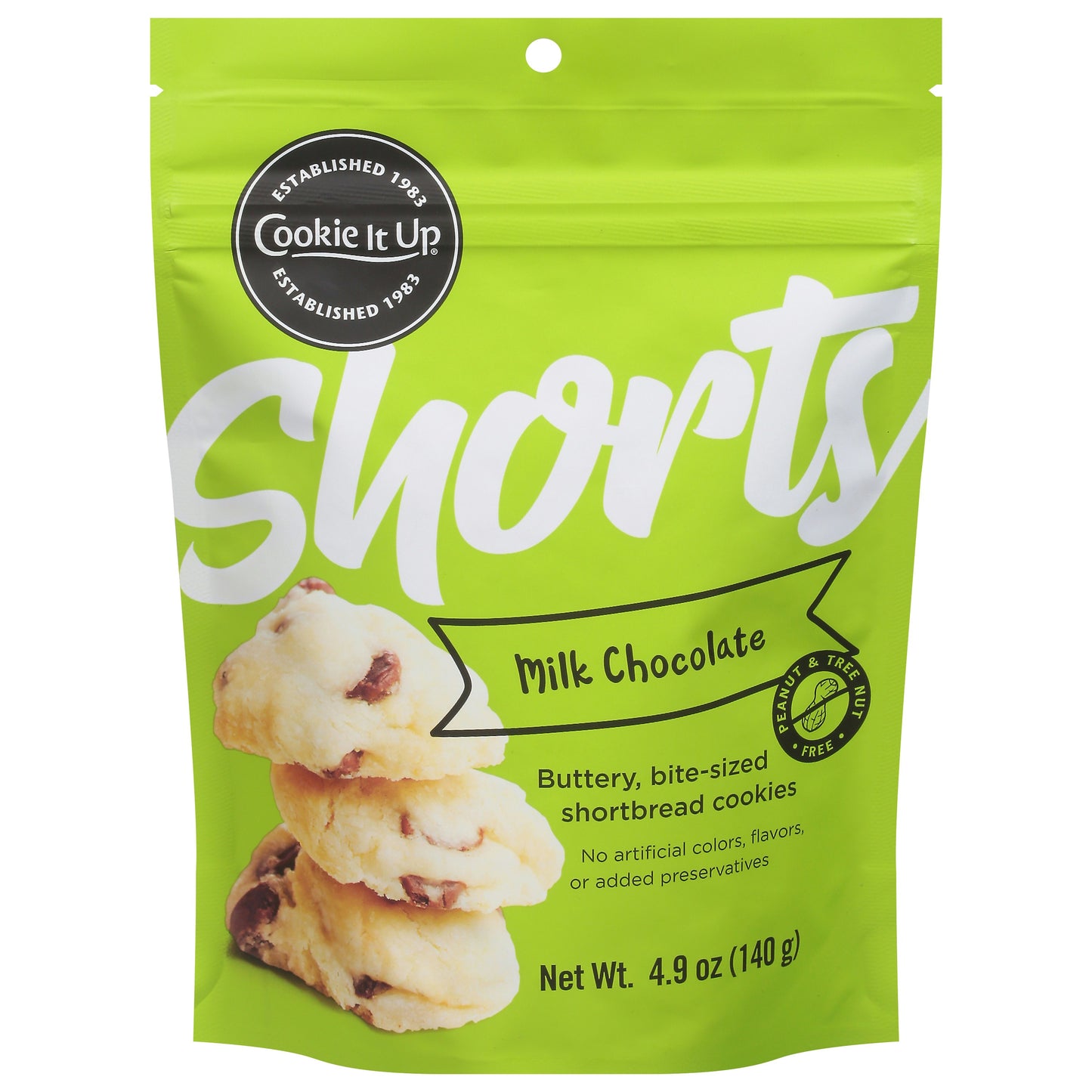 Shorts Milk Chocolate Shortbread 4.9 Oz Pack of 6