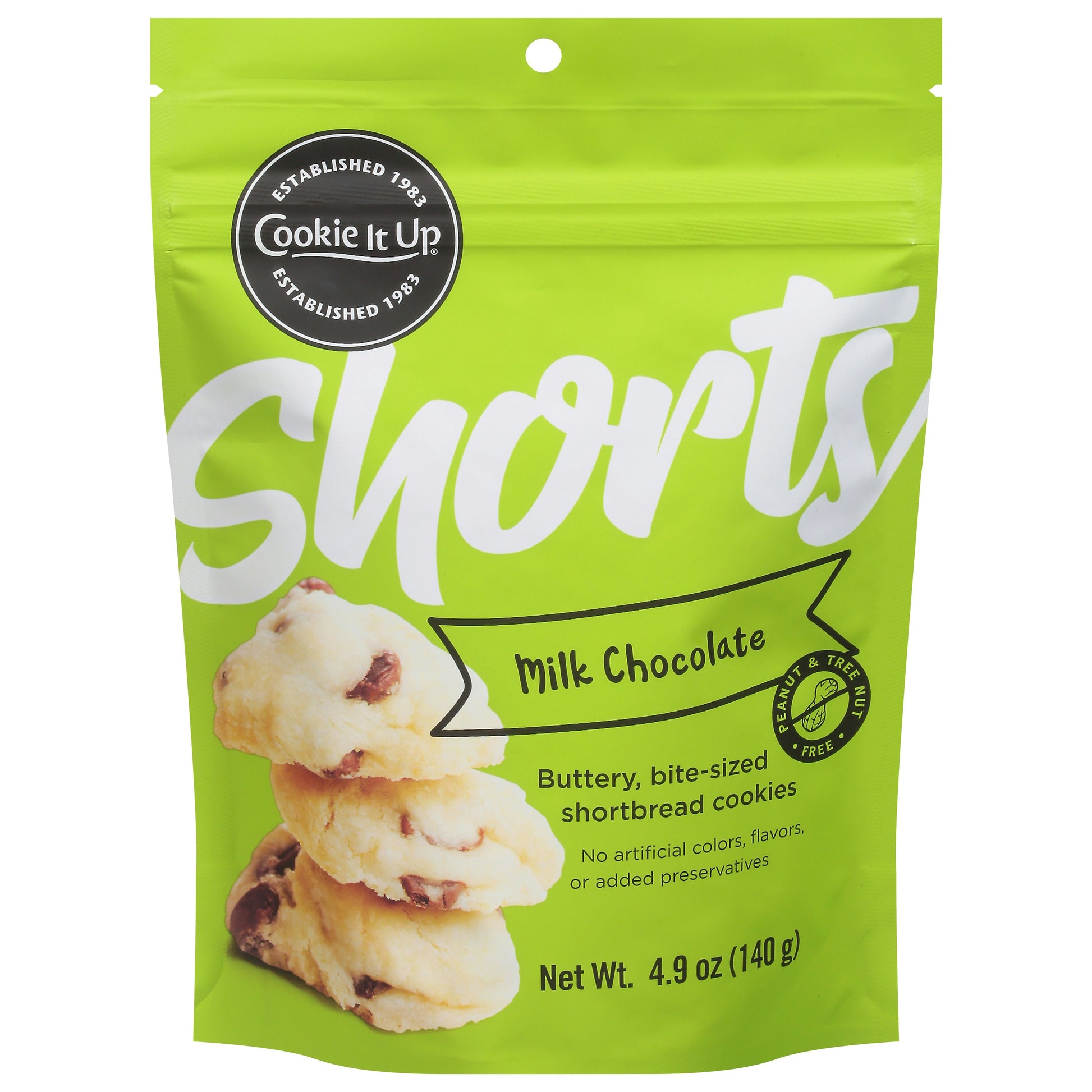 Shorts Milk Chocolate Shortbread 4.9 Oz Pack of 6