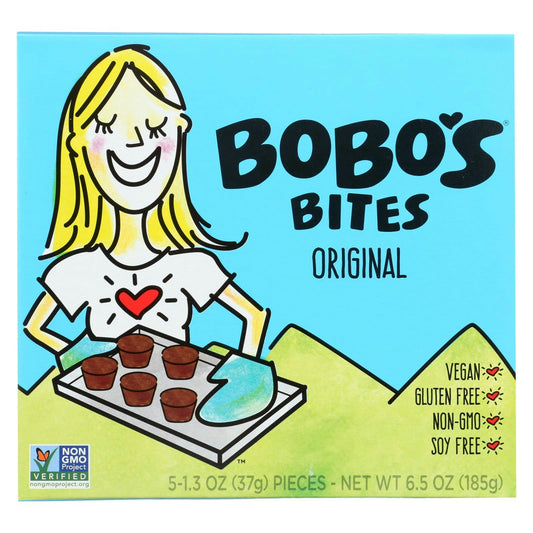 Bobos Bites Original Gluten Free - 5 - 1.3 oz (Pack of 6)