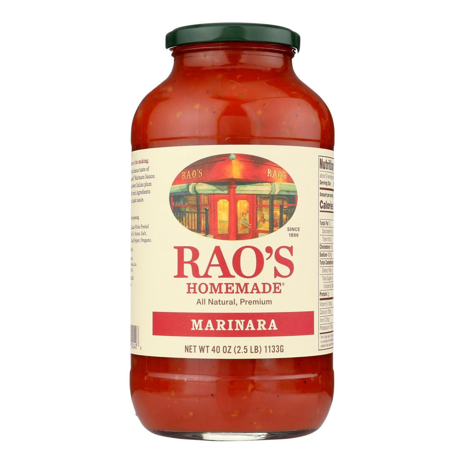 Rao's - Pasta Sauce Marinara 40 oz (Pack of 6)