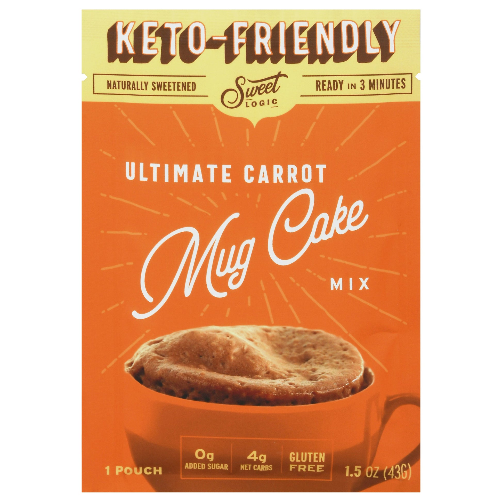 Sweet Logic Cake Mix Carrot Mug 1.5 Oz (Pack of 10)