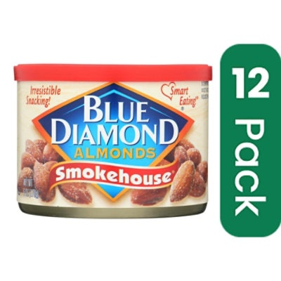 Blue Diamond Almonds 6 oz (Pack of 12)