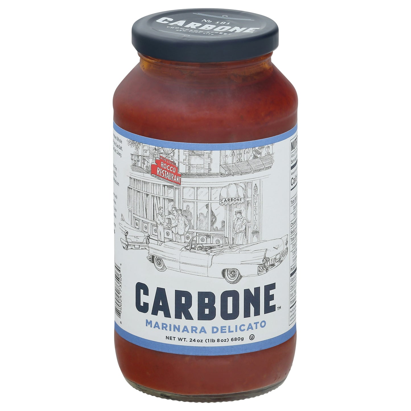 Carbone Sauce Delicato Marinara 24 Oz (Pack of 6)