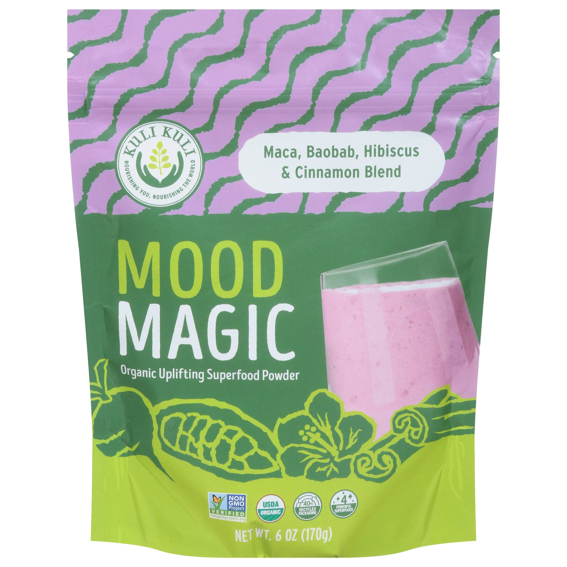 Kuli Kuli Mo Superfood Blend Mood 6 Oz