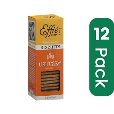 Effies Homemade Oatcakes 7.2 oz (Pack Of 12)