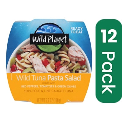 Wild Planet - Salad Wild Tuna Pasta 5.6 oz (Pack of 12)