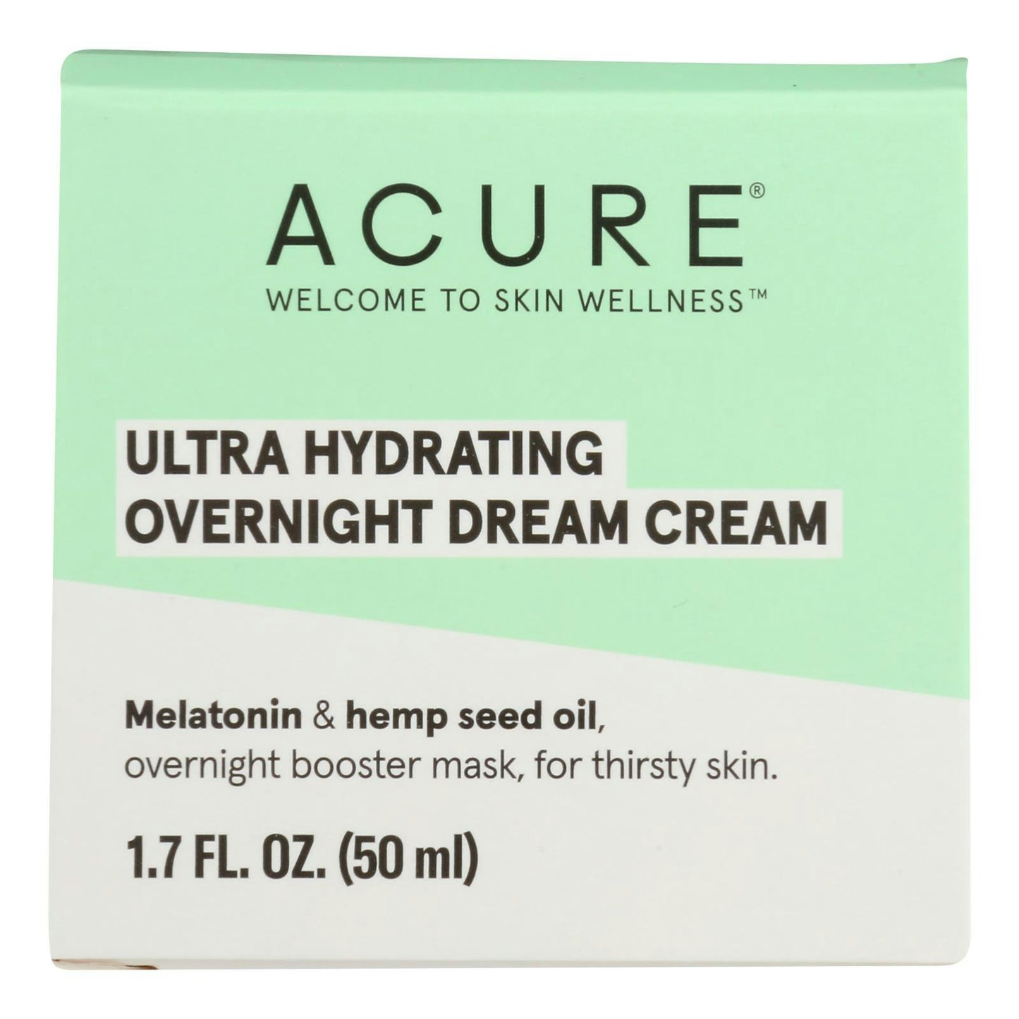 Acure - Cream Ultra Hydratin Overnight - 1.7 fl. oz