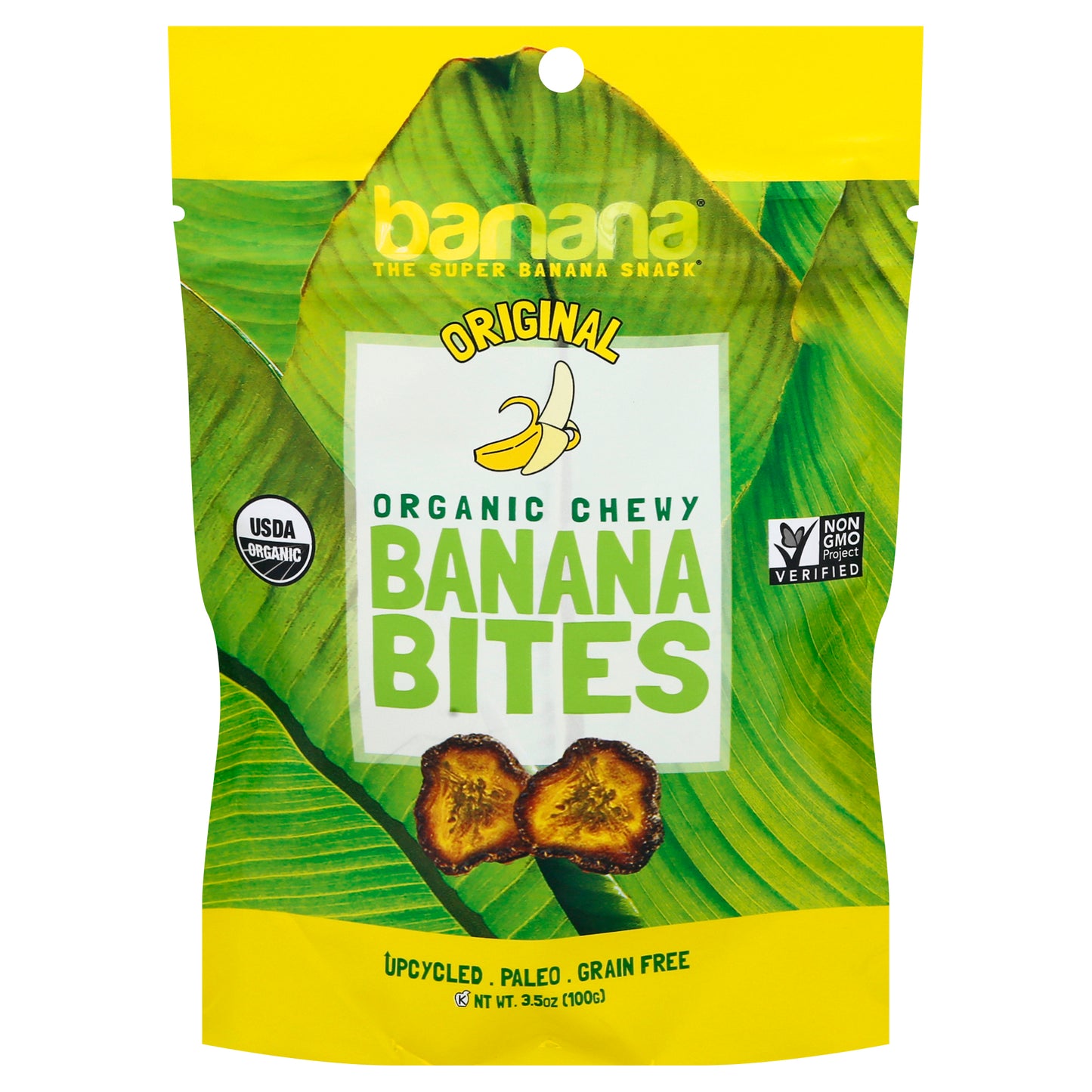 Barnana Banana Bites Chewy Orginal Organic 3.5 oz (Pack Of 12)