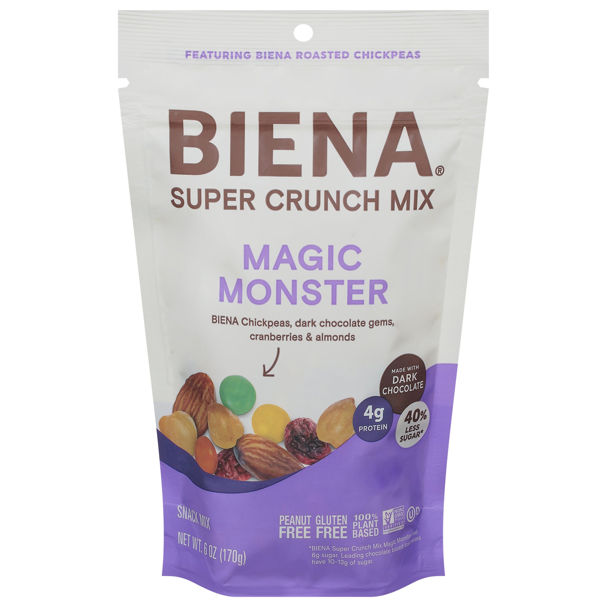 Biena Snack Mix Magic Monster Crunch 6 Oz (Pack Of 8)