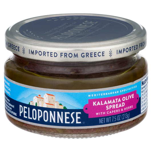 Peloponnese Olive Spread Kalamata 7.5 Oz (Pack Of 6)