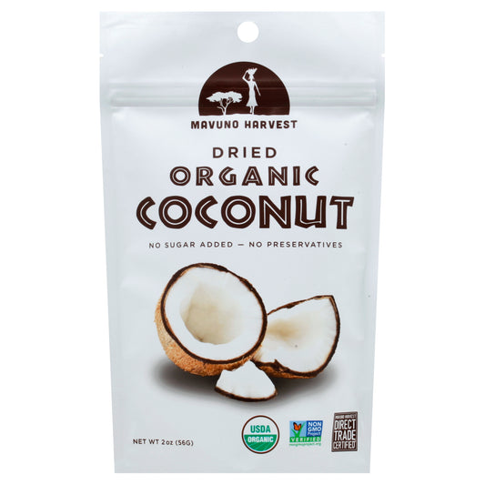 Mavuno Harvest Fruit Dried Coconut 2 oz (Pack Of 6)