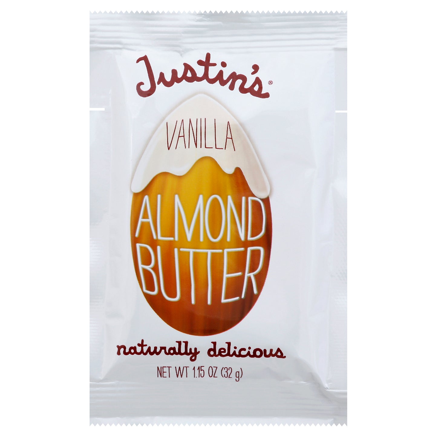 Justins Nut Butter Vanilla Almond 1.15 oz (Pack Of 10)