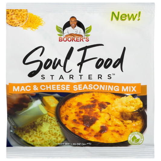 Bookers Soul Food Starter Mac Cheese Seas Mix 1.25 oz (Pack Of 24)