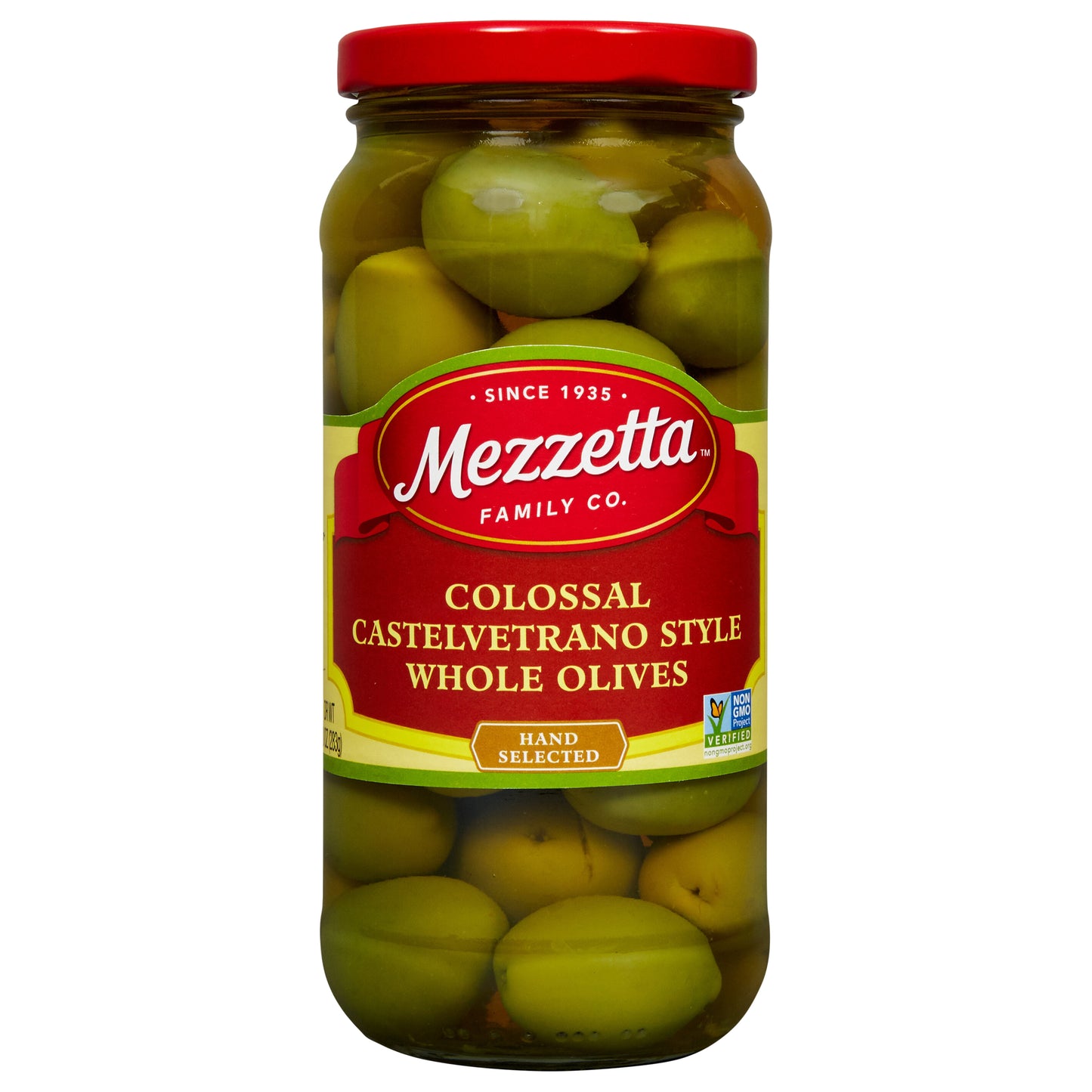 Mezzetta Olives Whole Castelvetrano 10 oz (Pack Of 6)