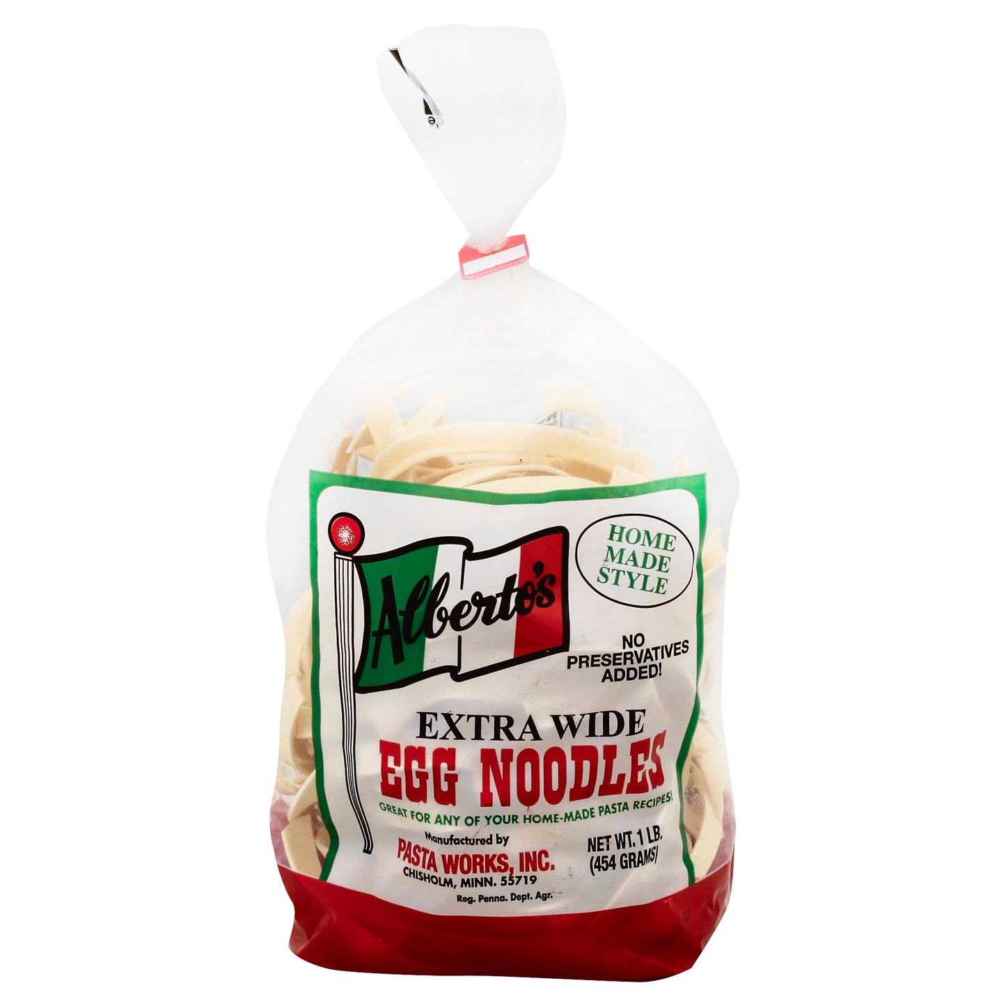 Albertos Noodle Egg Xwide 16 Oz (Pack Of 6)