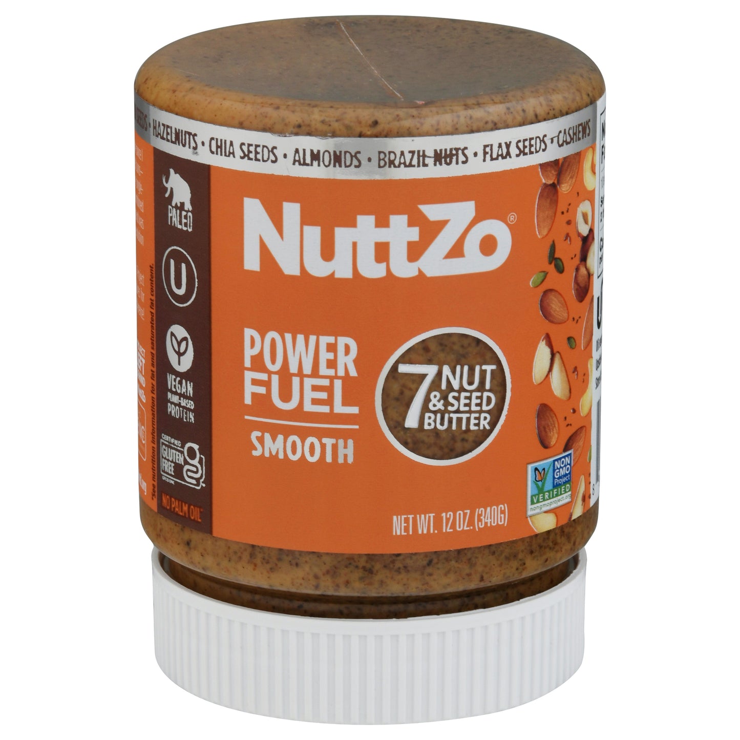 Nuttzo Power Fuel Smooth 12 oz (Pack Of 6)