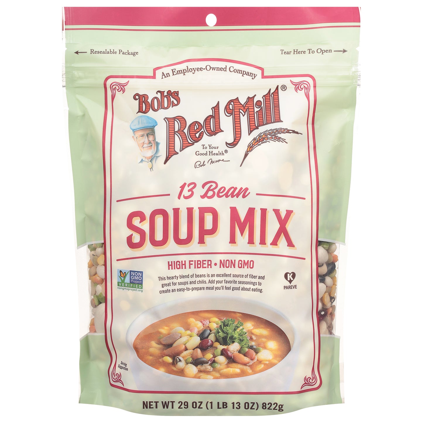 Bobs Red Mill Soup Mix 13 Bean 29 oz (Pack Of 4)