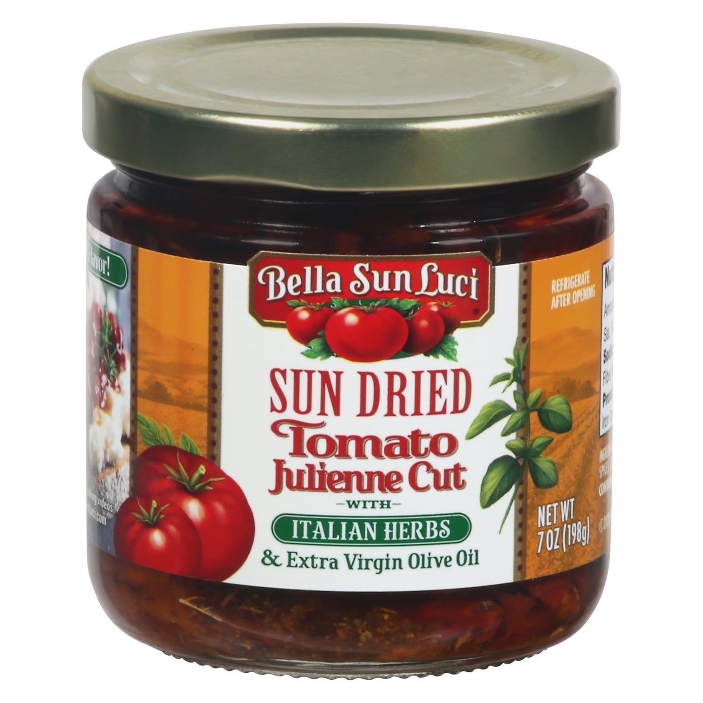 Bella Sun Luci Tomato Jlnn Sun Dried Seasoned 7 Oz (Pack Of 6)