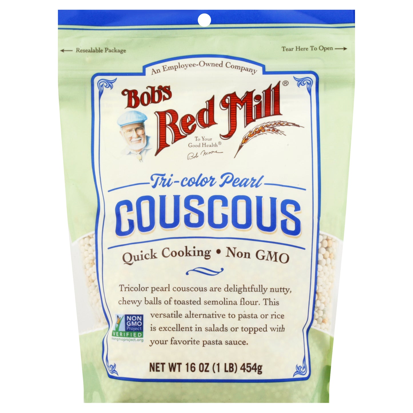 Bobs Red Mill Couscous Peral Tricolor 16 oz (Pack Of 4)