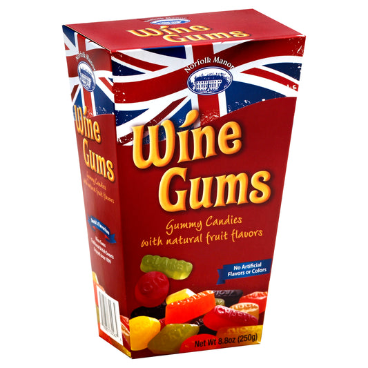 Norfolk Manor Candy Gum Wine 8 Oz (Pack Of 12)