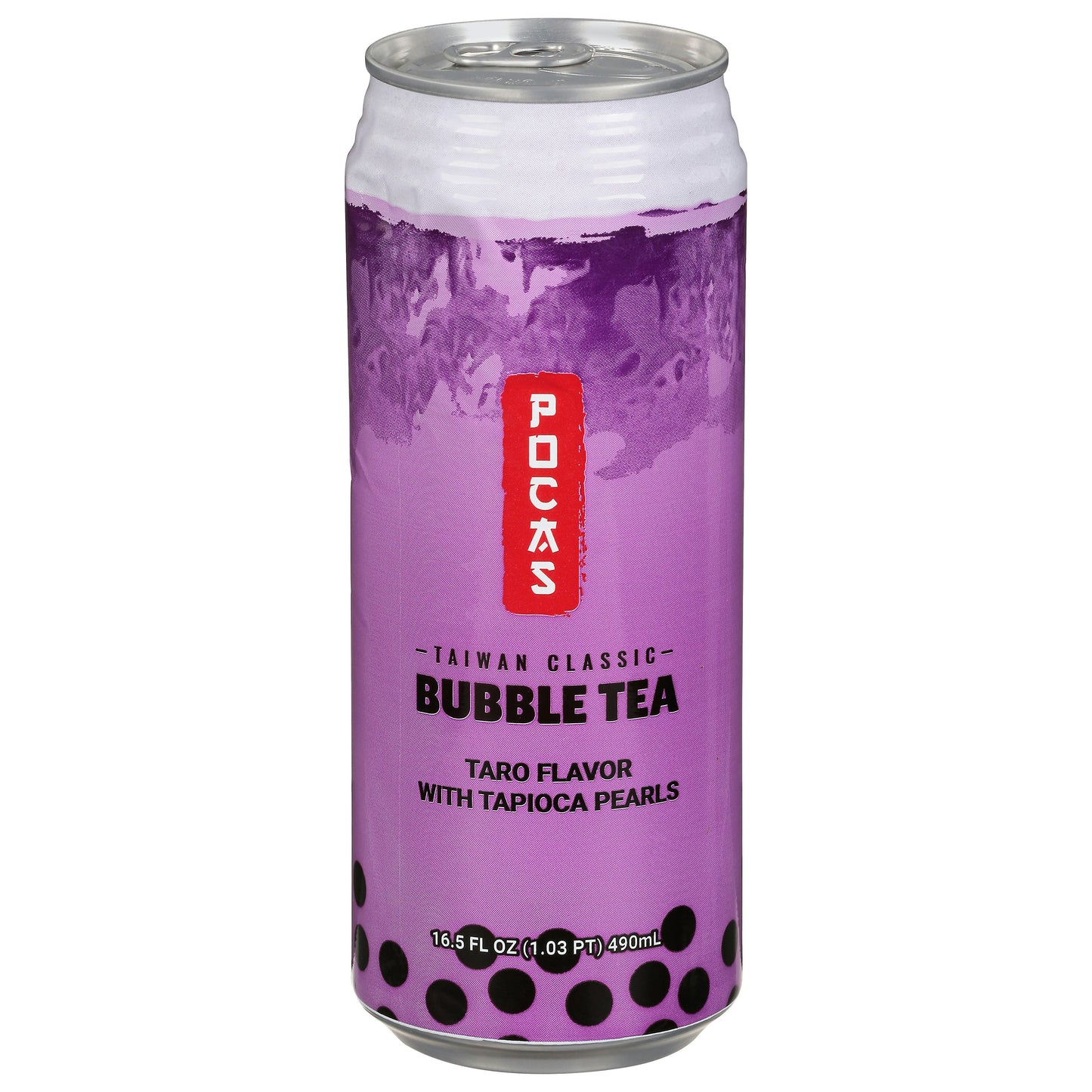 Pocas Tea Bubble Taro 16.5 Fl Oz (Pack of 24)