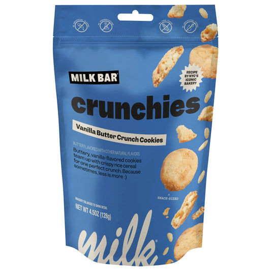 Milkbar Crunchies Vanilla Butter - 4.5 OZ (Pack of 12)