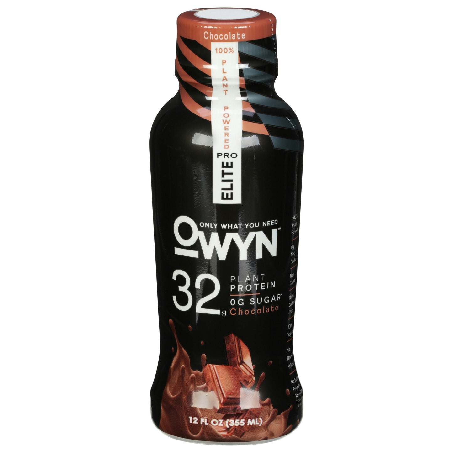 Owyn Plant Protein RTD Elite Chocolate 12 Fo Pack of 12