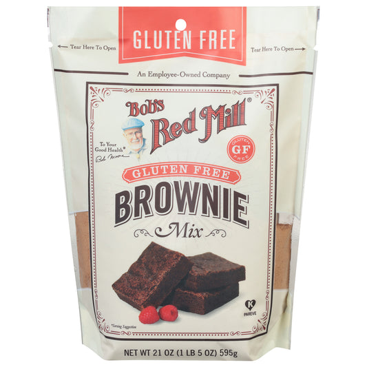 Bobs Red Mill Mix Brownie 21 oz (Pack Of 4)