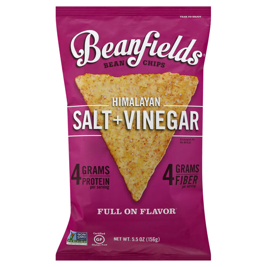 Beanfields Chip Himalayan Salt Vinegar 5.5 oz (Pack Of 6)