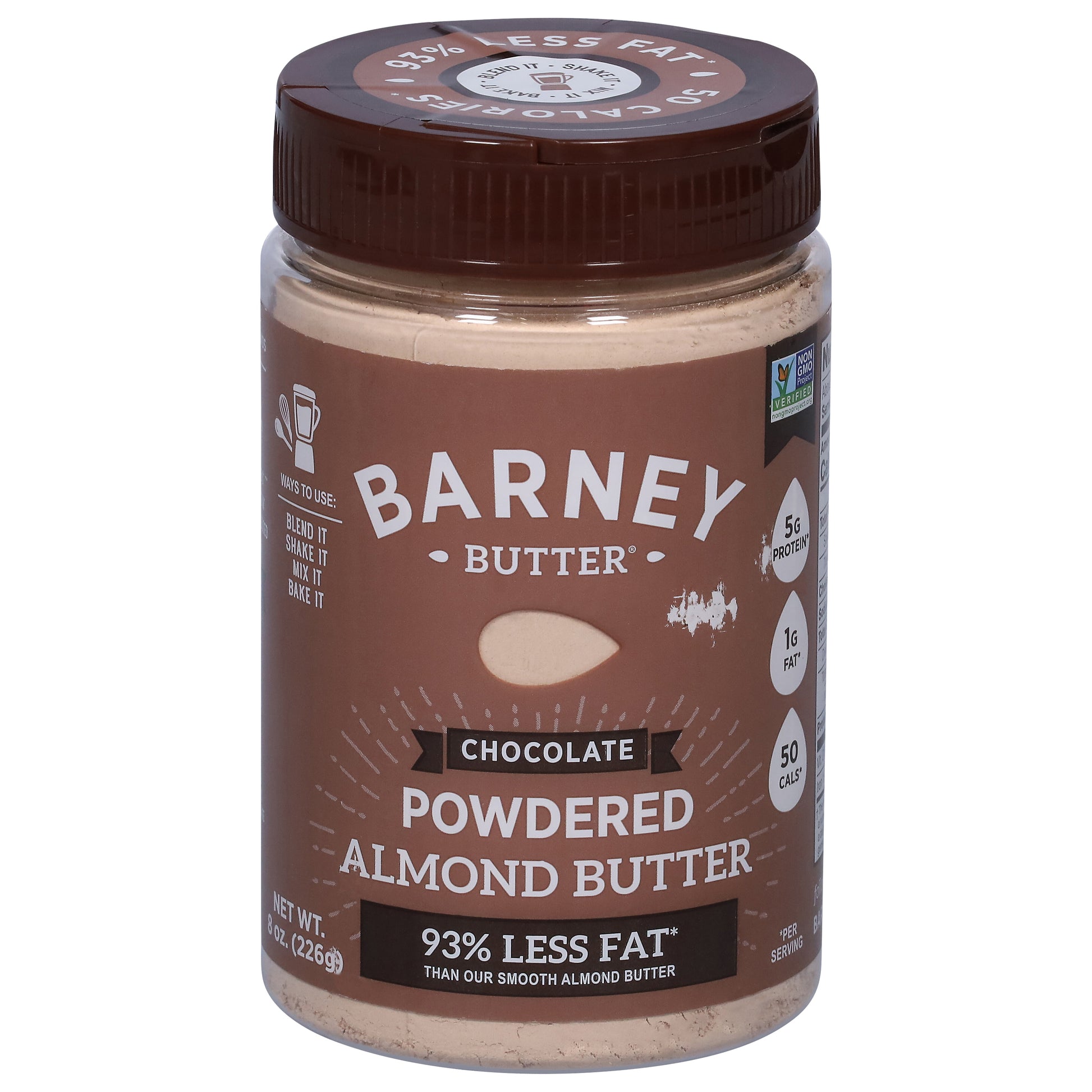 Barney Butter Nut Butter Almond Chocolate Powder 8 oz (Pack Of 6)