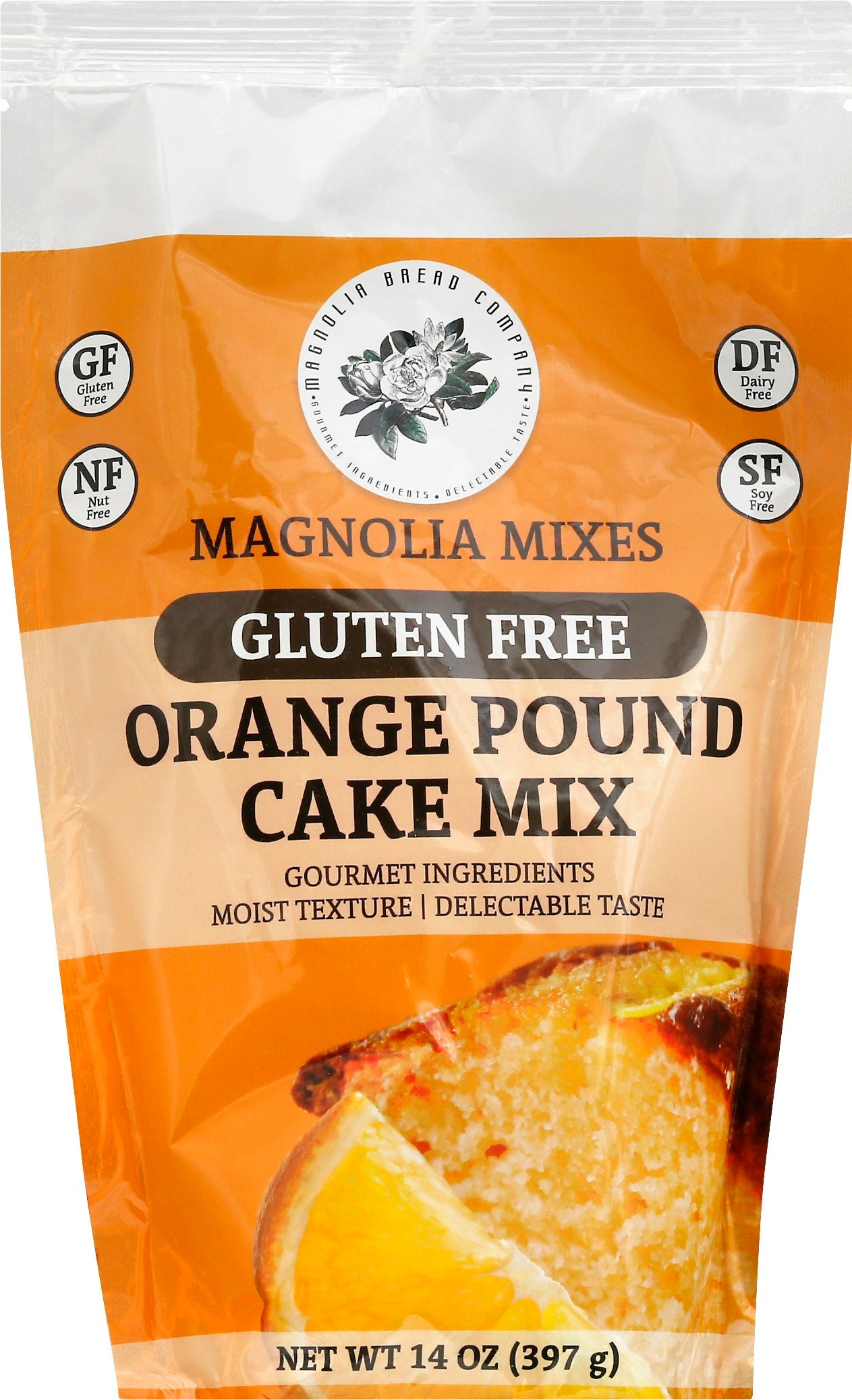 Magnolia Mixes Mix Cake Orange Pound 14 Oz Pack of 6