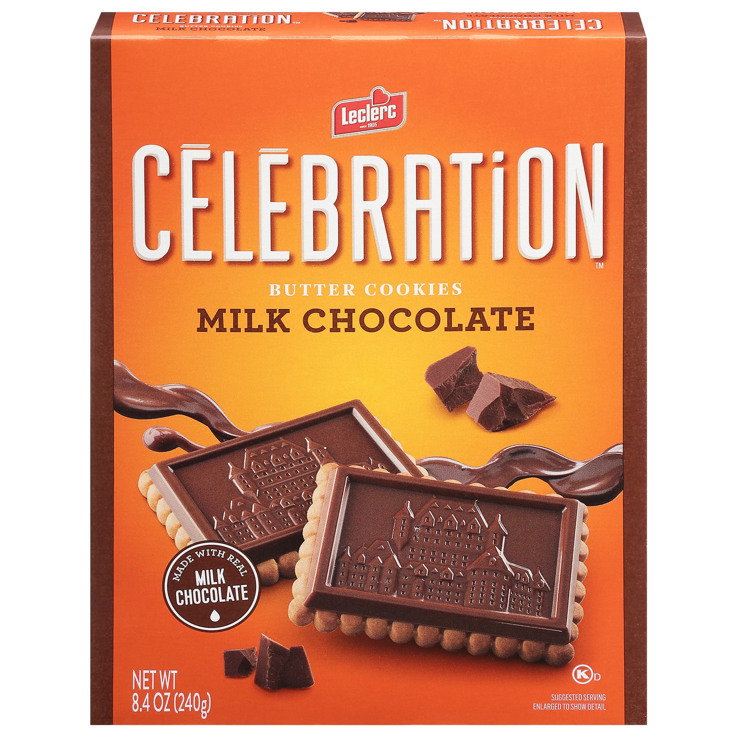 Celebration Cookies Milk Chocolate 8.4 oz (Pack Of 12)