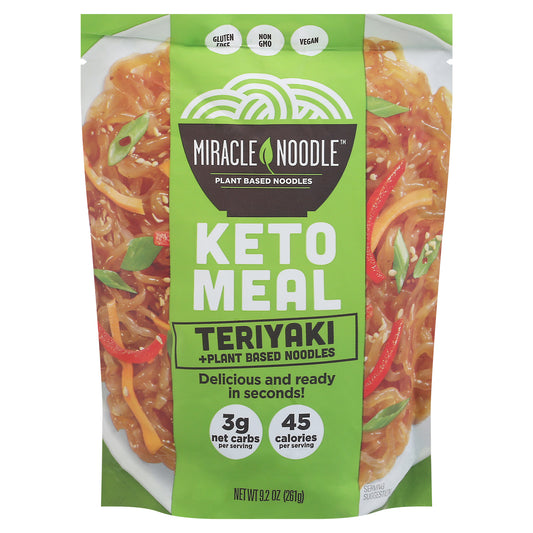Miracle Noodle Keto Meal Teriyaki 9 oz (Pack Of 6)