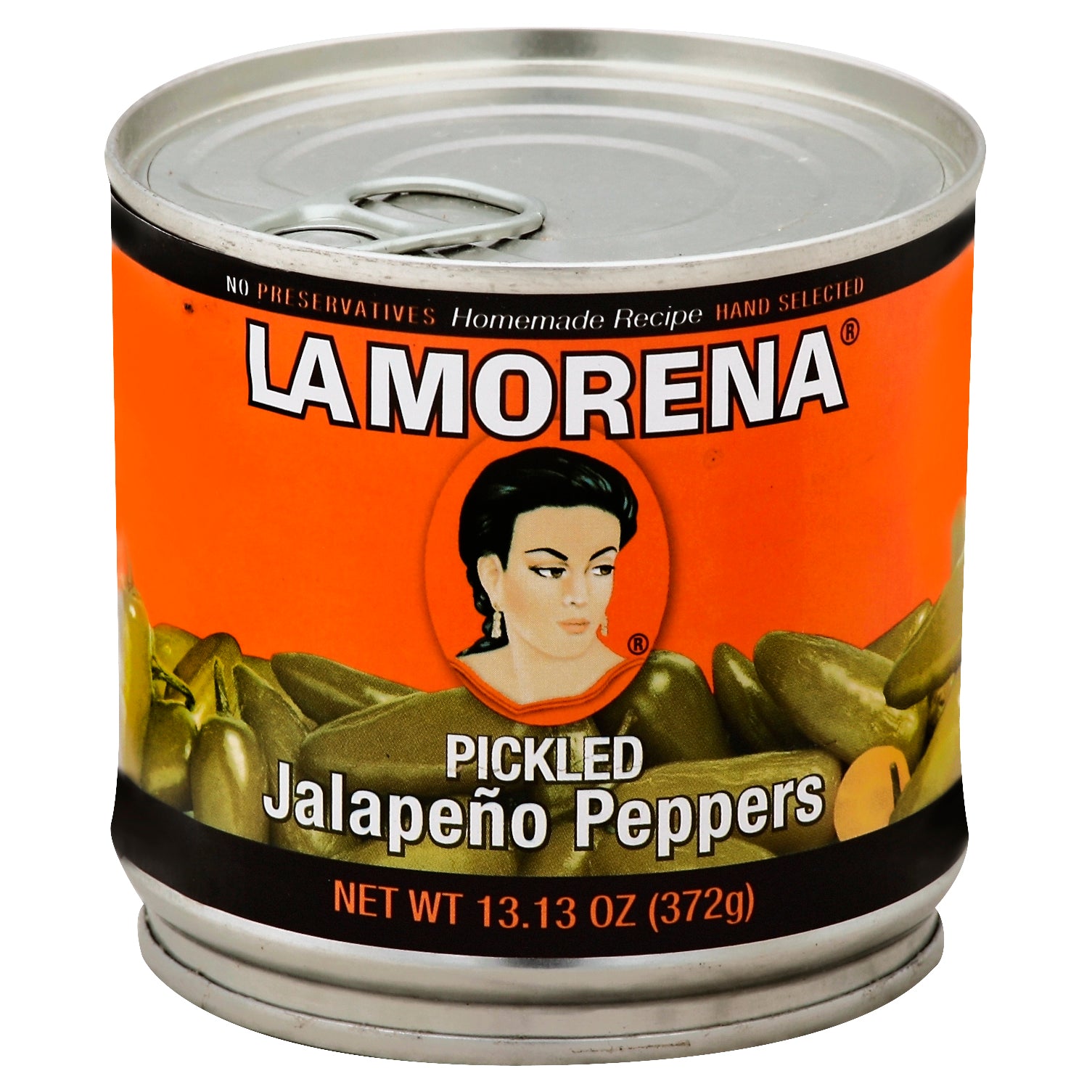 La Morena Jalapeno Whole 13.3 oz (Pack Of 6)