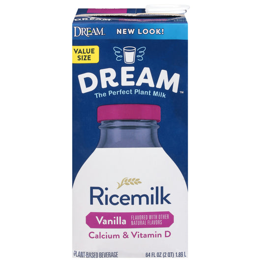 Dream Rice Dream Vanilla Enriched 64 FO (Pack of 8)