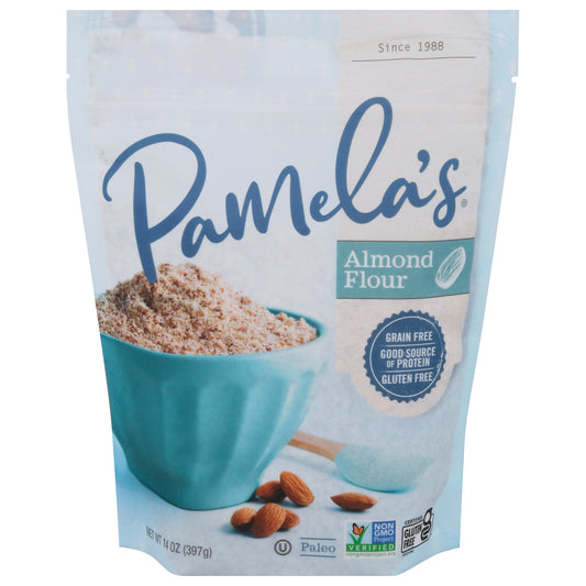 Pamelas Almond Flour 14 Oz (Pack Of 6)