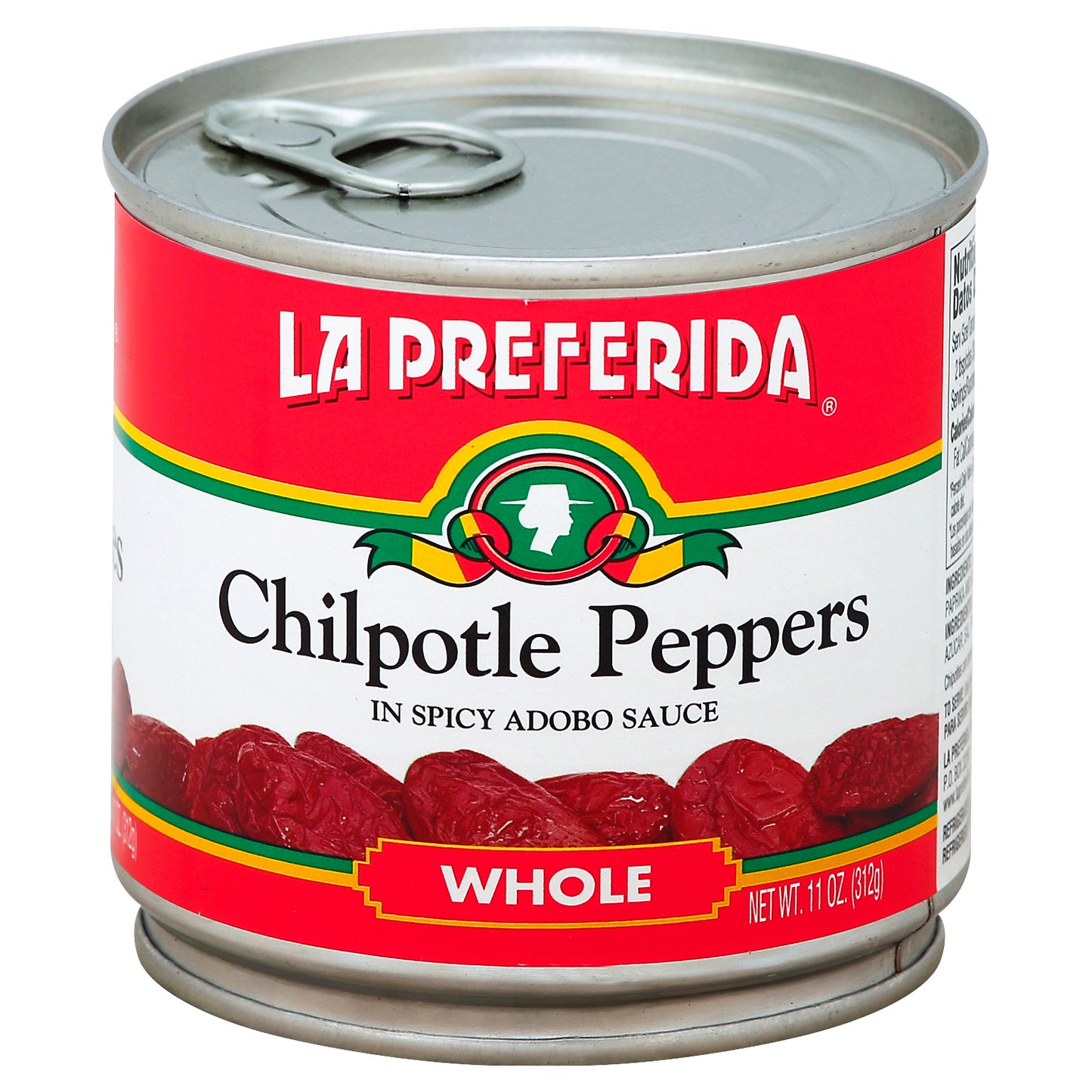 La Preferida Pepper Chipotle Whole 11 Oz (Pack Of 12)