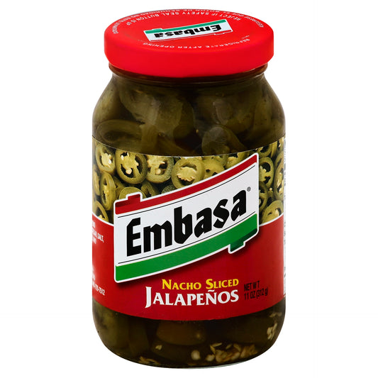 Embasa Pepper Sliced Nacho Jar 11 Oz (Pack Of 12)