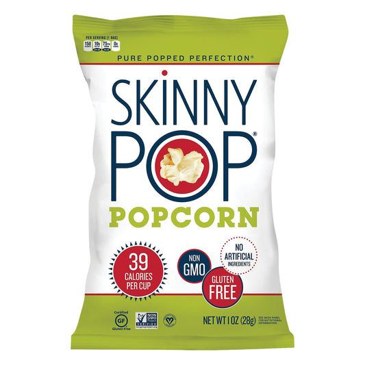 Skinny Pop Popcorn Snack Size 1 oz (Pack of 12)