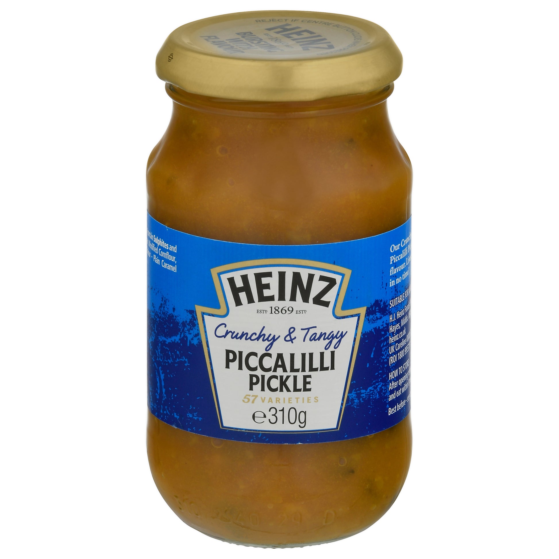 Heinz Pickle Piccalilli 10.93 Oz (Pack Of 8)