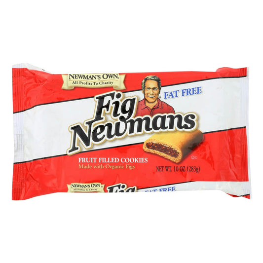 Newmans Own Organics The Second Generation Cookies Fig Newmans 10 Oz Pack of 6