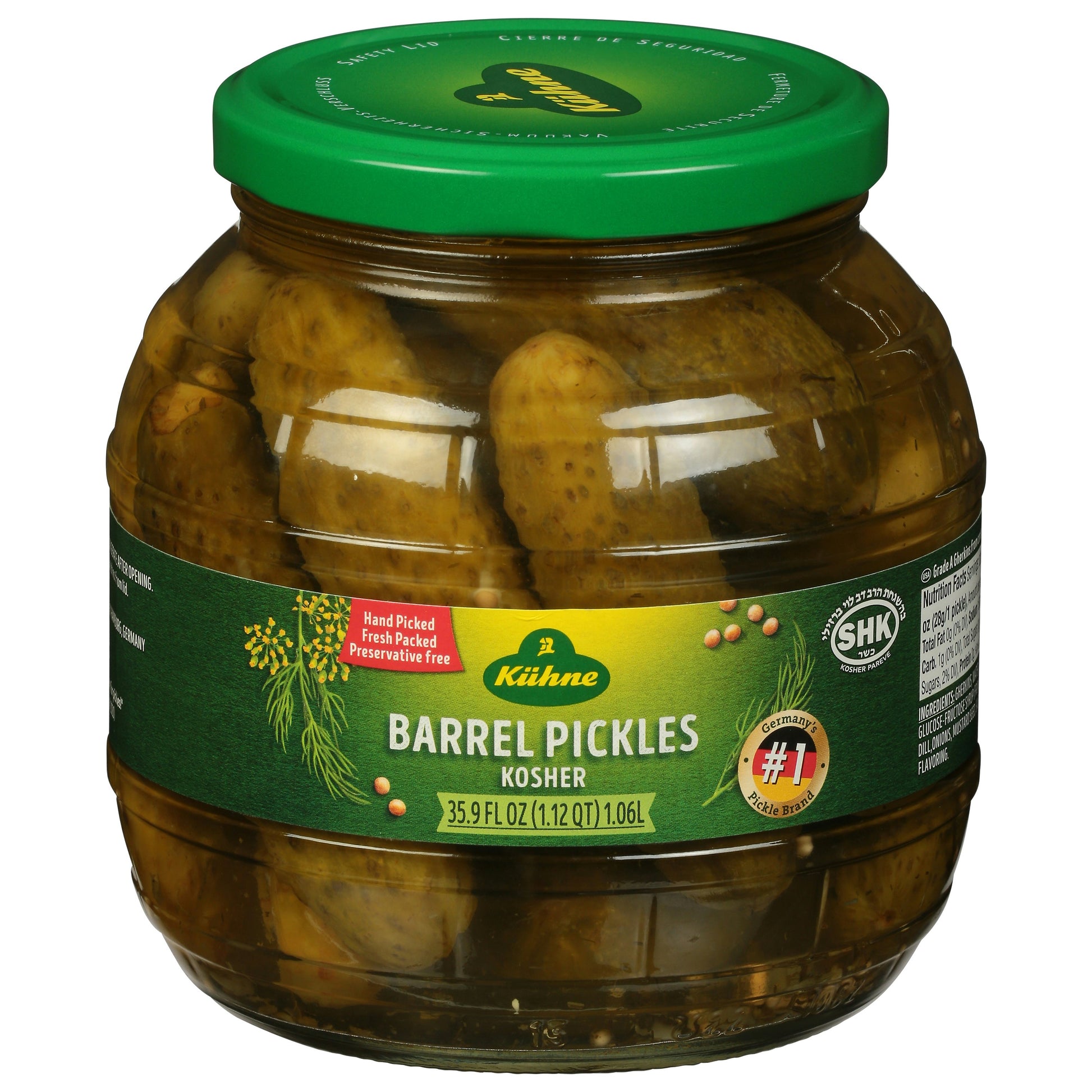 Kuhne Pickle Barrel 35.9 oz (Pack of 6)