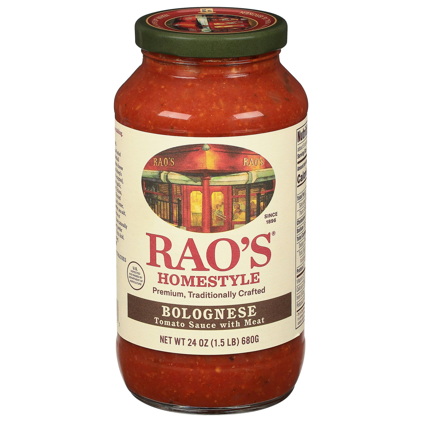 Raos Sauce Bolognese 24 oz (Pack of 6)