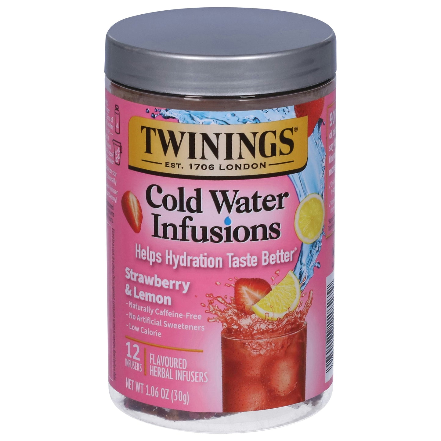 Twining Tea Tea Cold Strwbry Lemon - EA (Pack of 6)