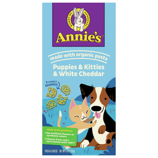 Annies Homegrown Pasta Mac Cheese Pup N Kty 6 Oz Pack of 12