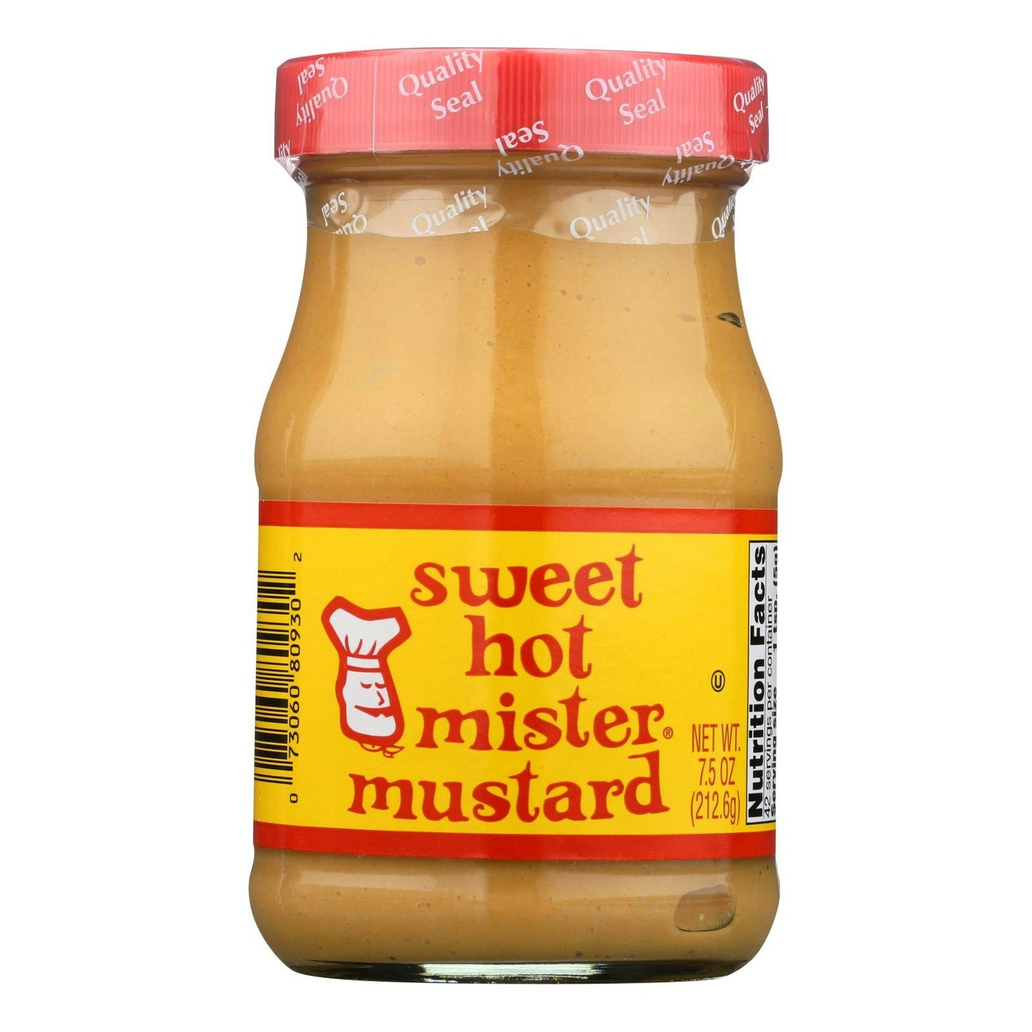 Mister Mustard  Sweet Hot - 7.5 oz (Pack of 6)