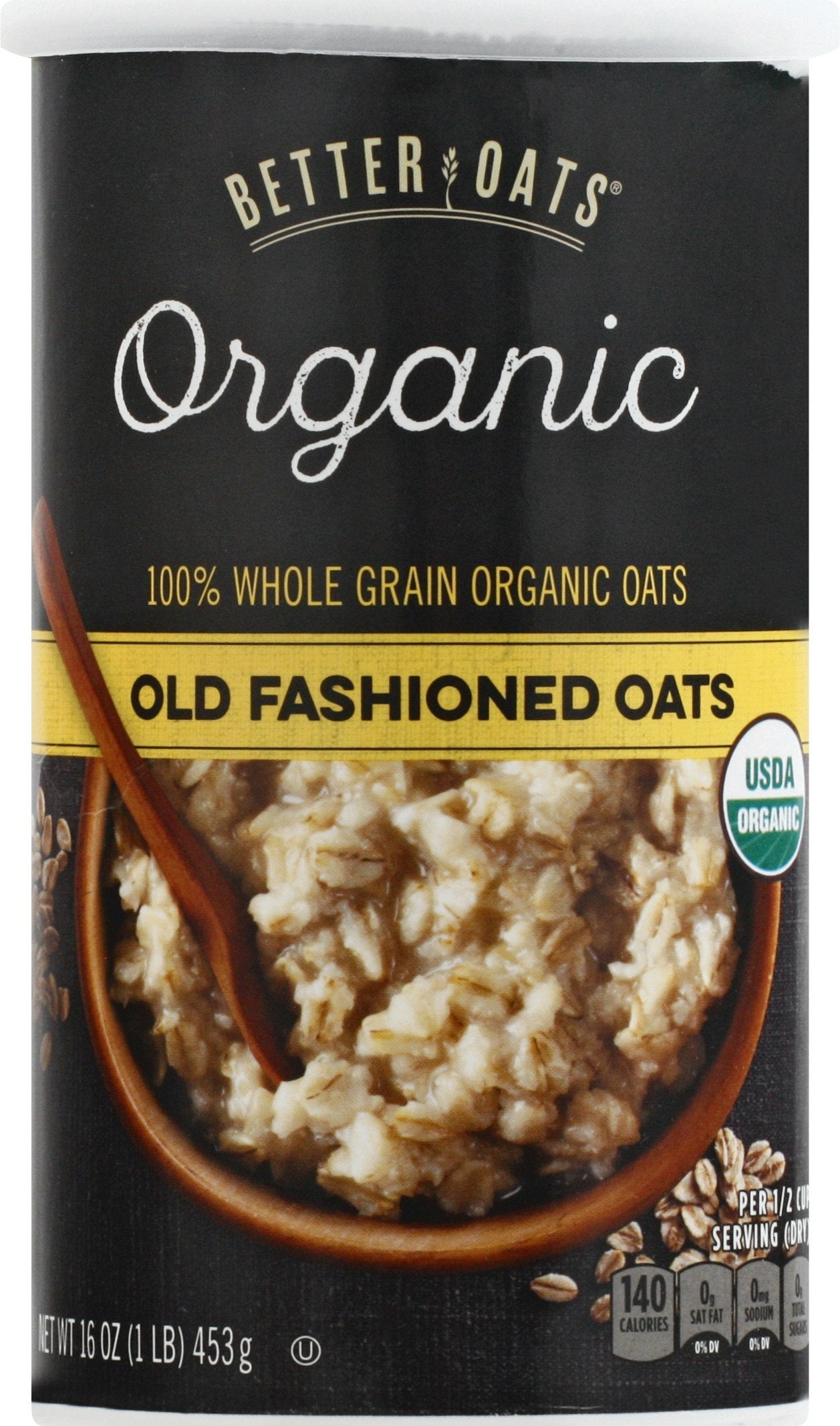 Better Oats Oats Old Fashioned Organic 16 Oz Pack of 12