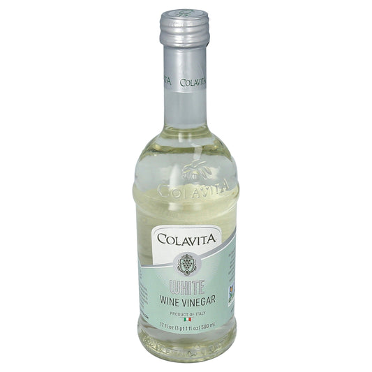 Colavita Vinegar Wine White Glass 17 oz (Pack of 6)